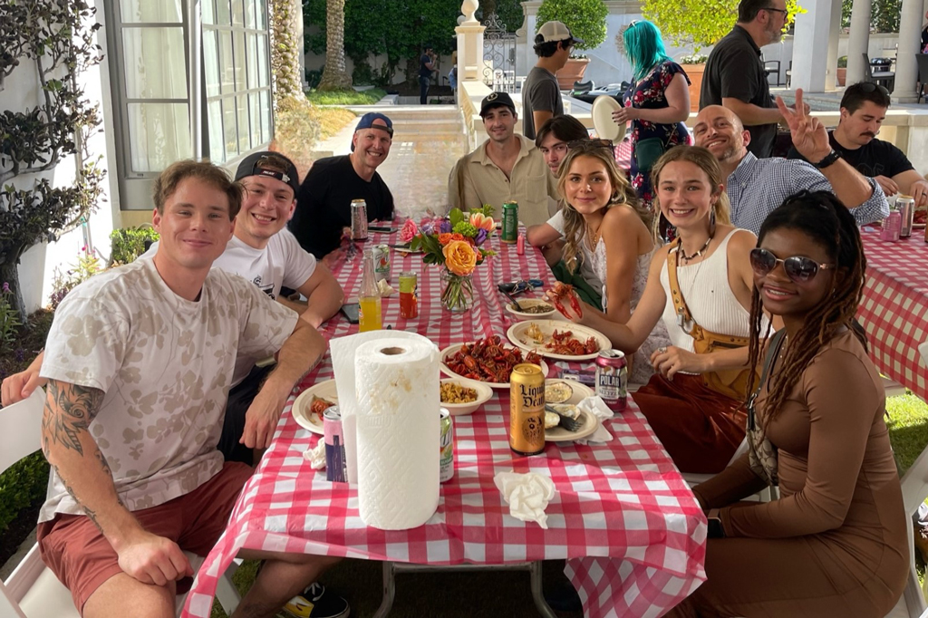 A group photo of members of the Tulane Recovery Community