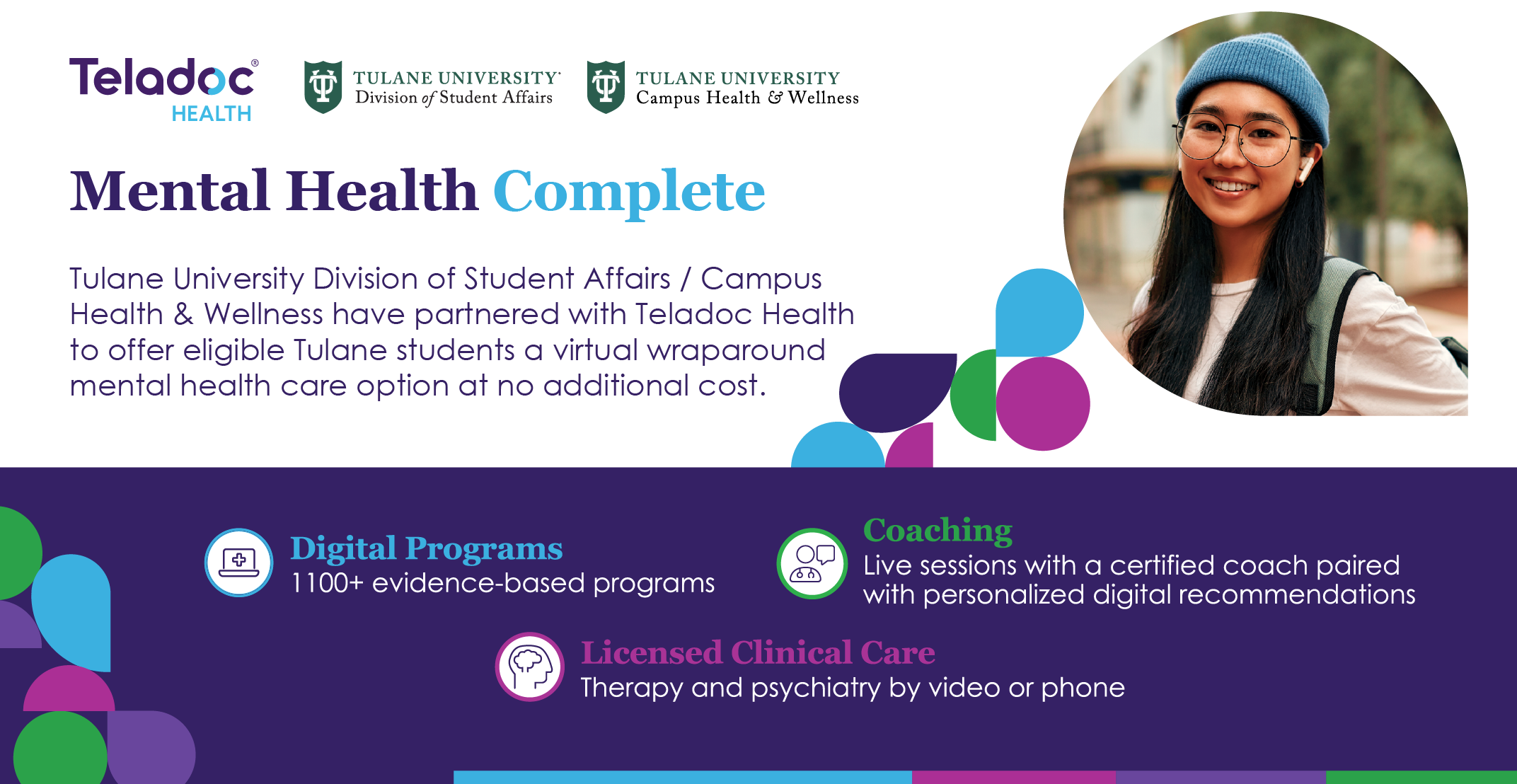 Mental Health Virtual Partner Services | Campus Health