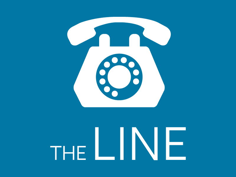 The Line 24/7 crisis support hotline