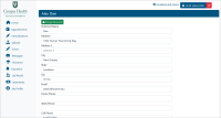 Screenshot of user profile page that shows text fields for preferred name, address information, email, and home, work, and cell phone Screenshot of user profile page that shows text fields for preferred name, address information, email, and home, work, and cell phone