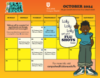 Flu October 2024 Calendar
