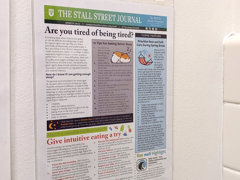 The Stall Street Journal